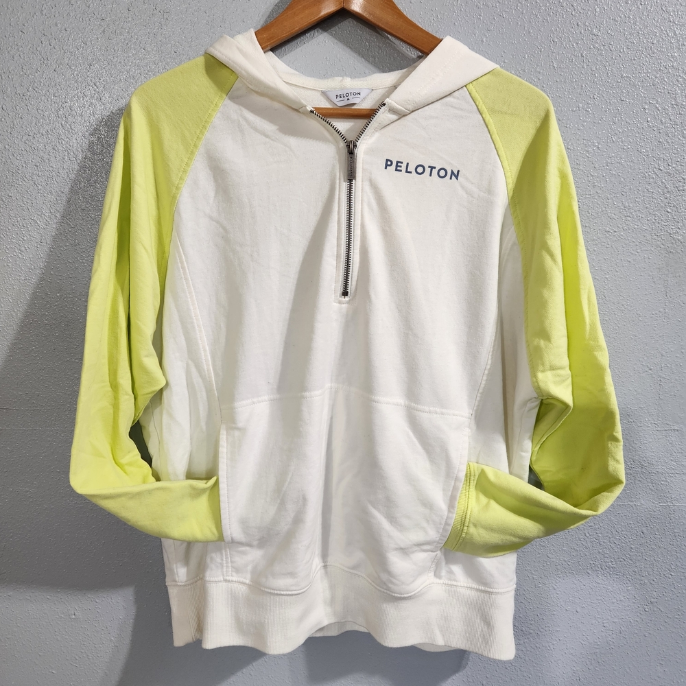 Peloton 1/4 zip raglan pullover hoodie Oversized Medium